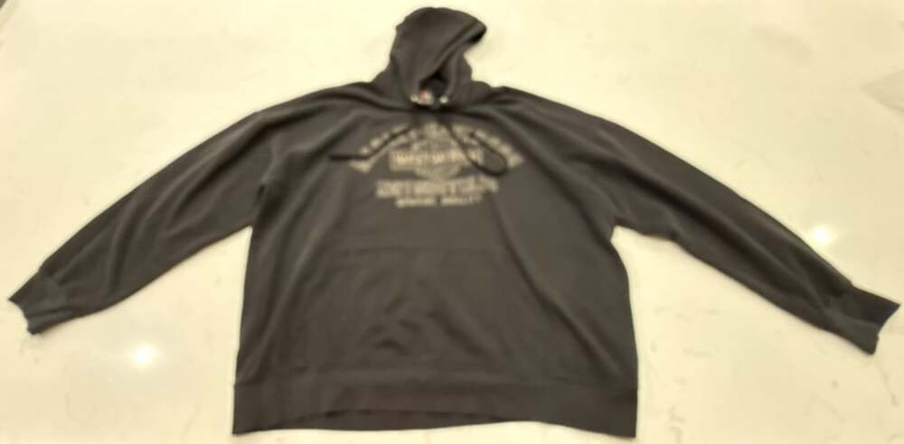 Harley-Davidson Motorcycles Hoodie Sweatshirt Size 2X-Large Black